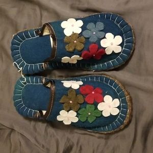 Gorgeous Handmade Felt Slippers